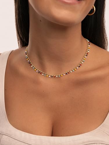 Detalle 2 de SINGULARU Collar Swing Dots Colors