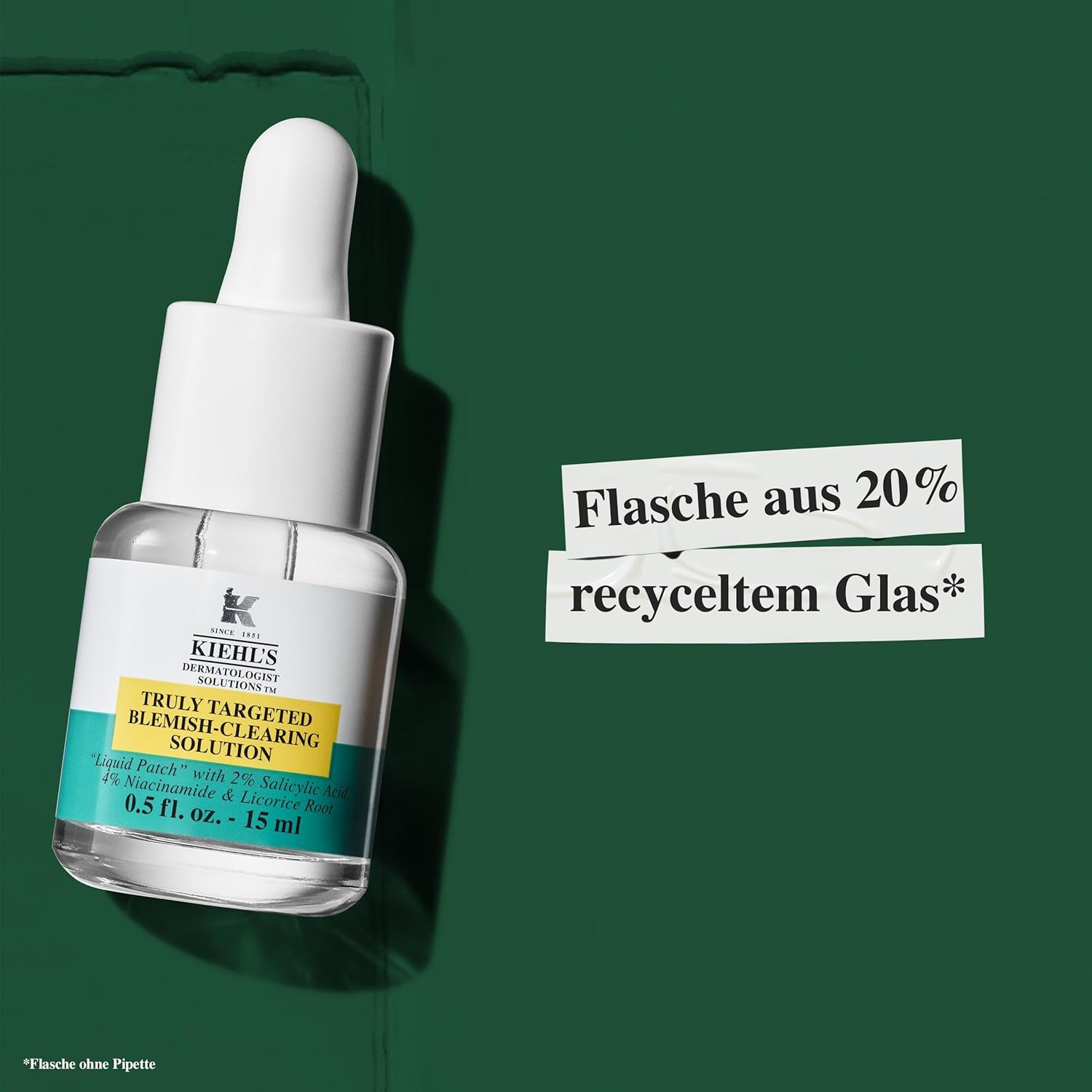 Thumbnail 6 de Kiehl’s Truly Targeted Blemish Clearing Solution (15 ml) – unsichtbares flüssiges Pickel-Patch mit Salicylsäure