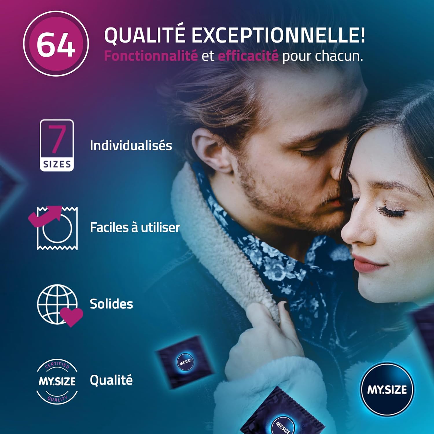 Thumbnail 4 de MY.SIZE Classic 64 mm 36 pièces