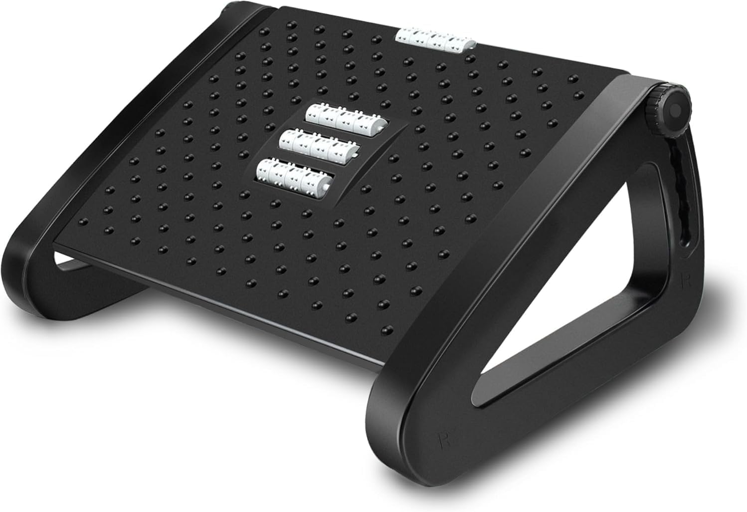Detalle de Office Foot Rest Adjustable Height with Roller Massager