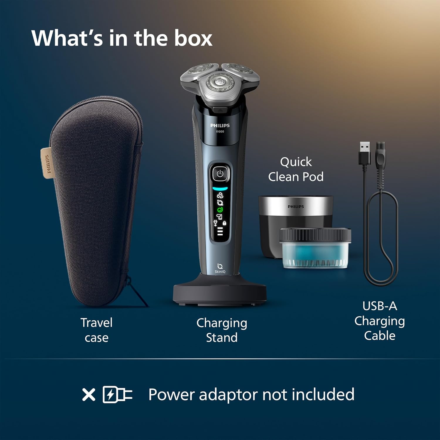 Thumbnail 5 de Philips Shaver i9000 electric shaver with Skin IQ
