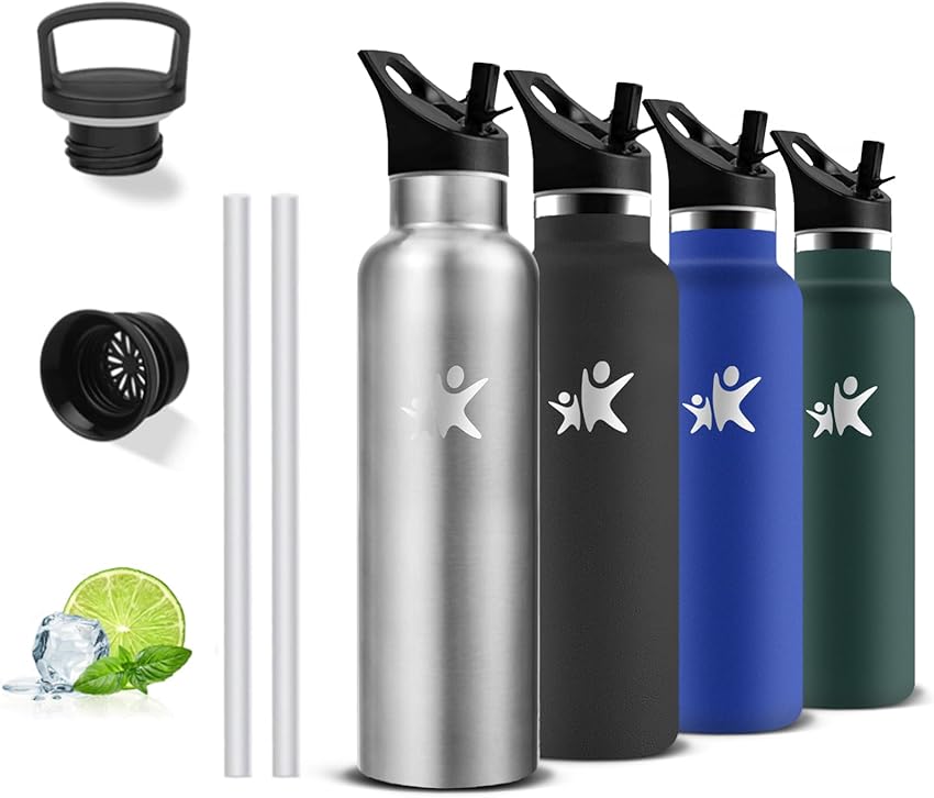 Detalle de Grsta Botella Acero Inoxidable 500 ml 🚰