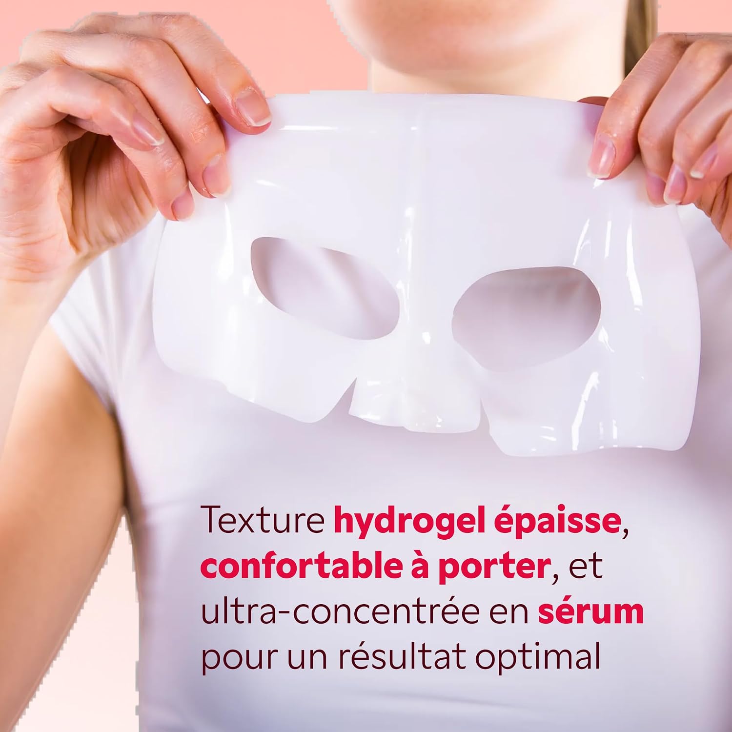 Detalle 2 de MY SOS BEAUTY Masques hydrogel visage au collagène marin, pack de 4 x 40 g