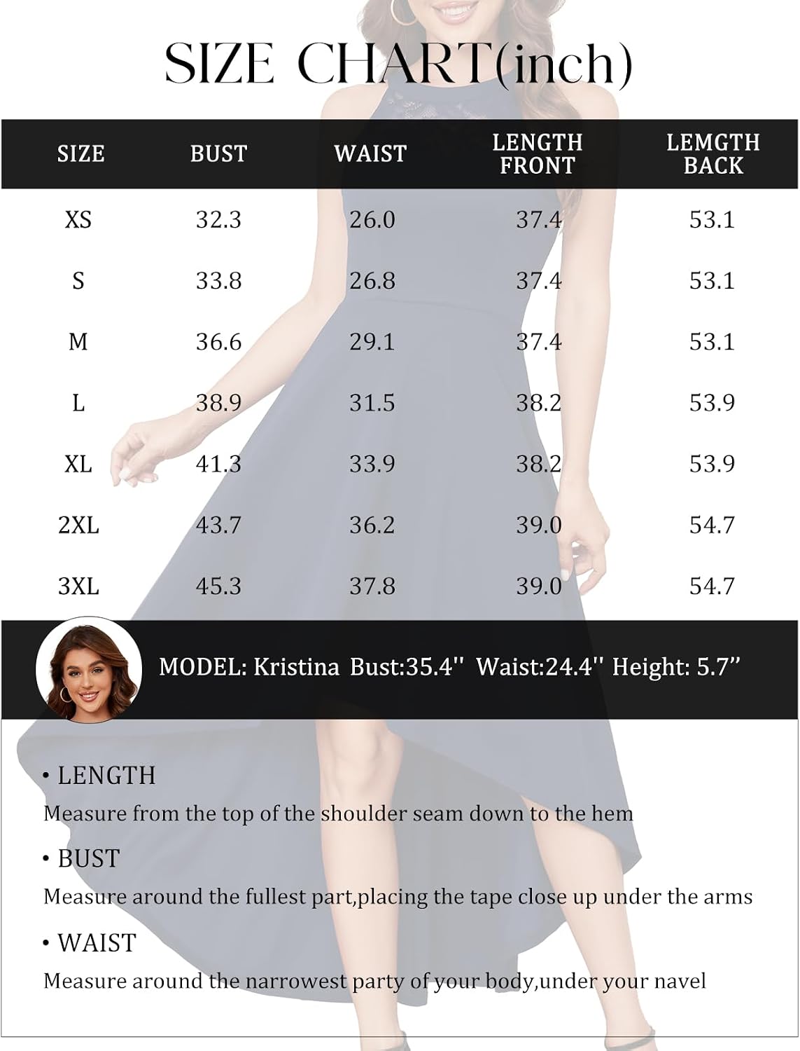 Thumbnail 5 de Bbonlinedress Damen-Cocktailkleid AâLinie Neckholder đ
