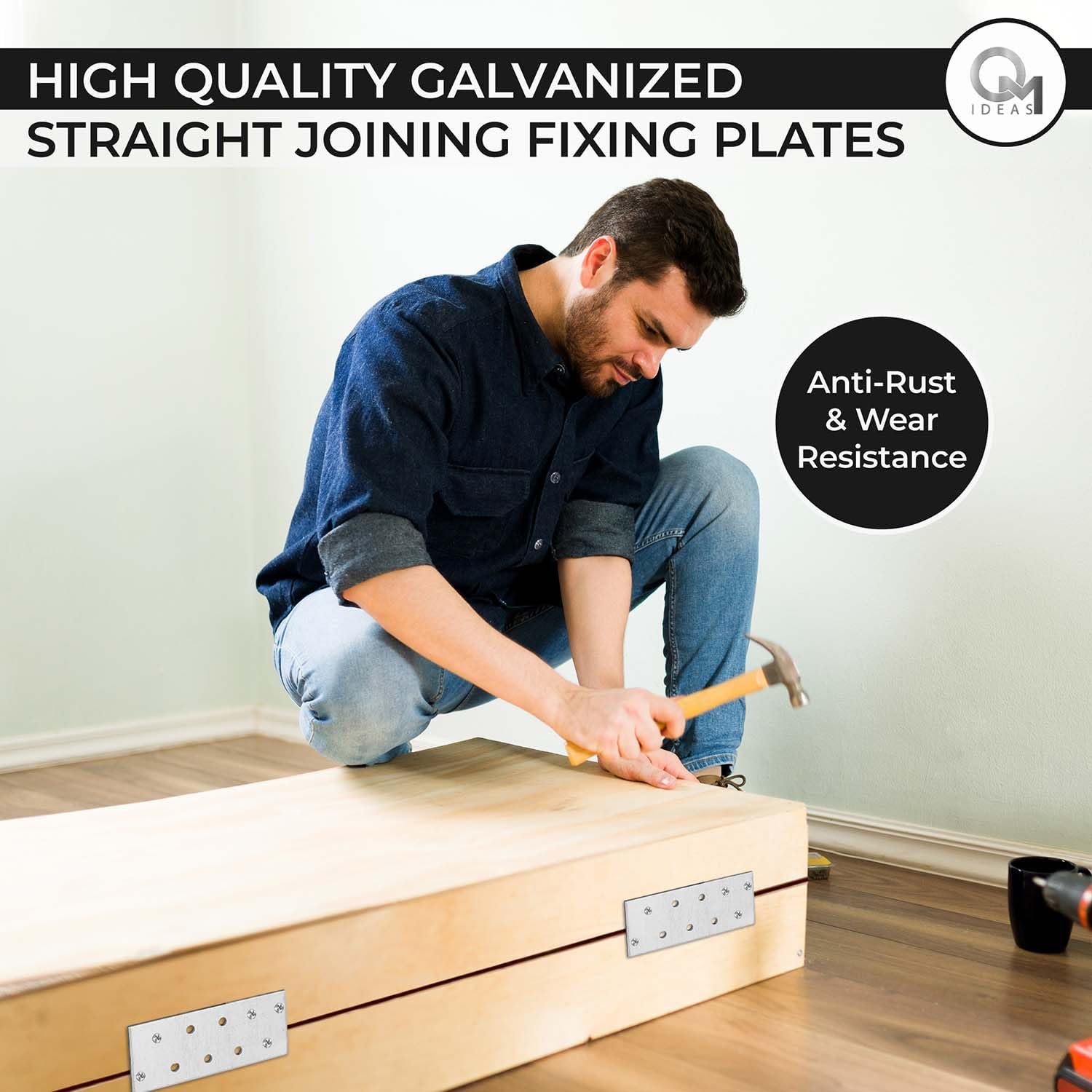 Thumbnail 6 de OMIDEAS Flat Joining Plates 100 x 40 x 2 mm