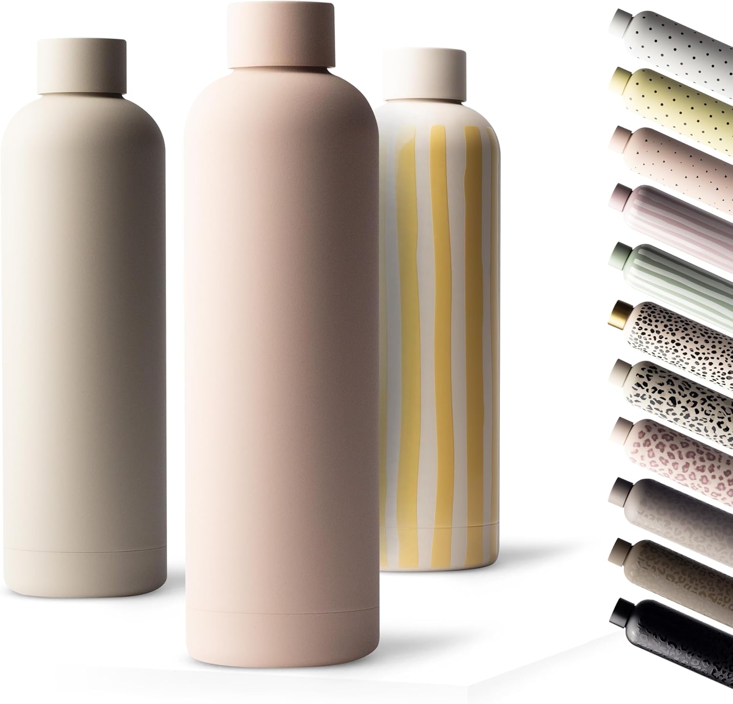 Thumbnail 3 de MAMEIDO Gourde isotherme 750 ml en inox « Femme Fatale » (double paroi, étanche, sans BPA)