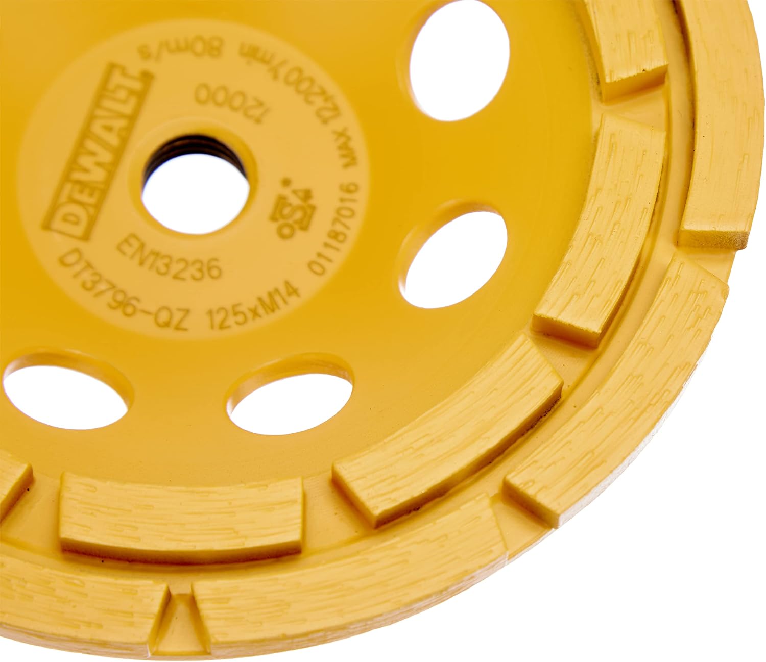 Thumbnail 3 de DEWALT DT3796-QZ Tazza diamantata 125mm corona doppia per smerigliatrici DeWalt