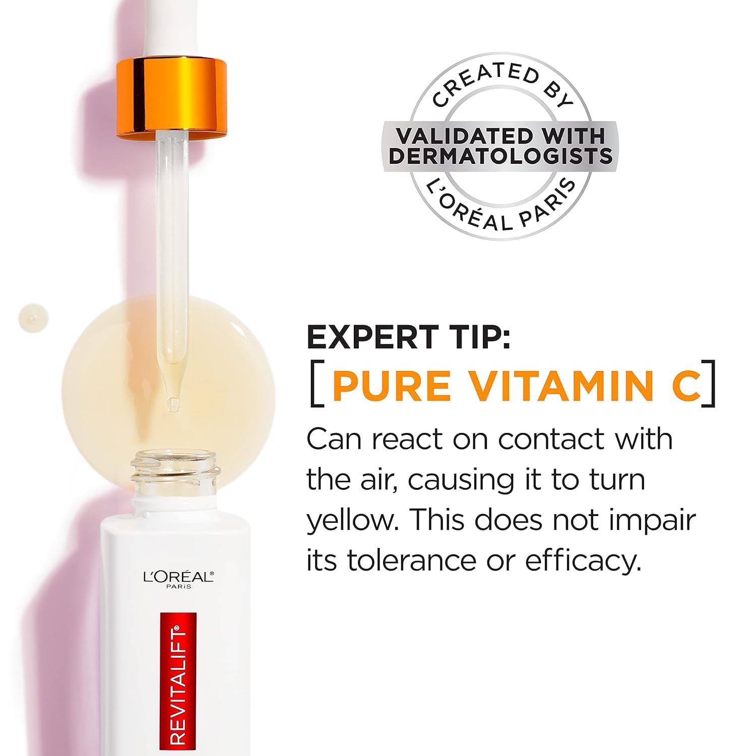 Thumbnail 6 de L'Oréal Paris Revitalift 12% Pure Vitamin C Serum, 1 oz with Vitamin E