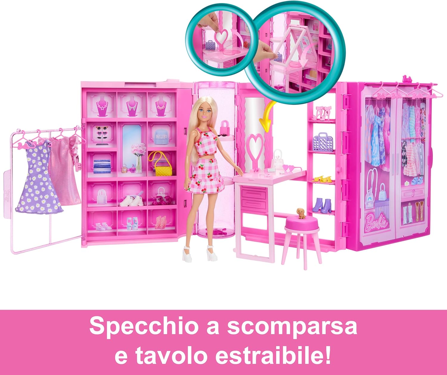 Thumbnail 2 de Barbie Armadio dei Sogni 90 cm