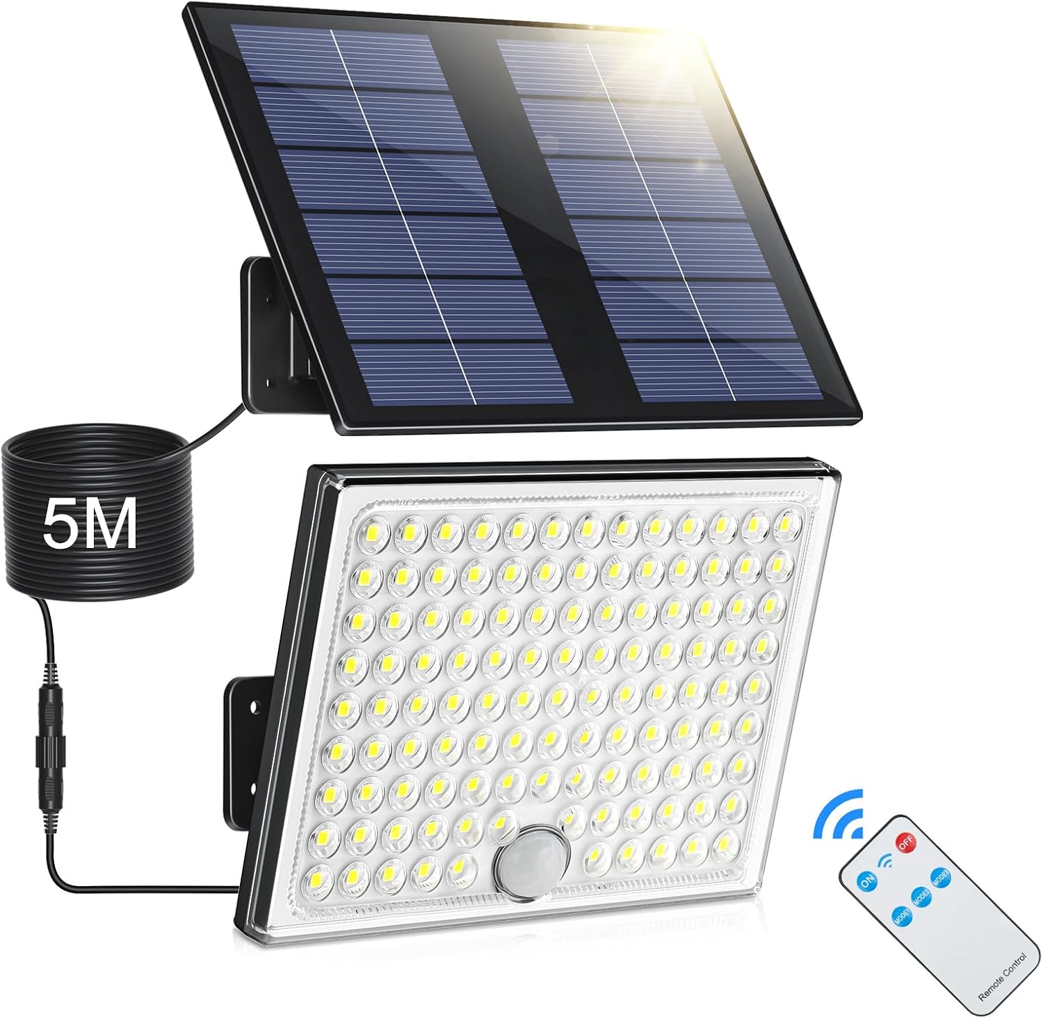 Detalle de Realky Solarlampen Außen mit Fernbedienung