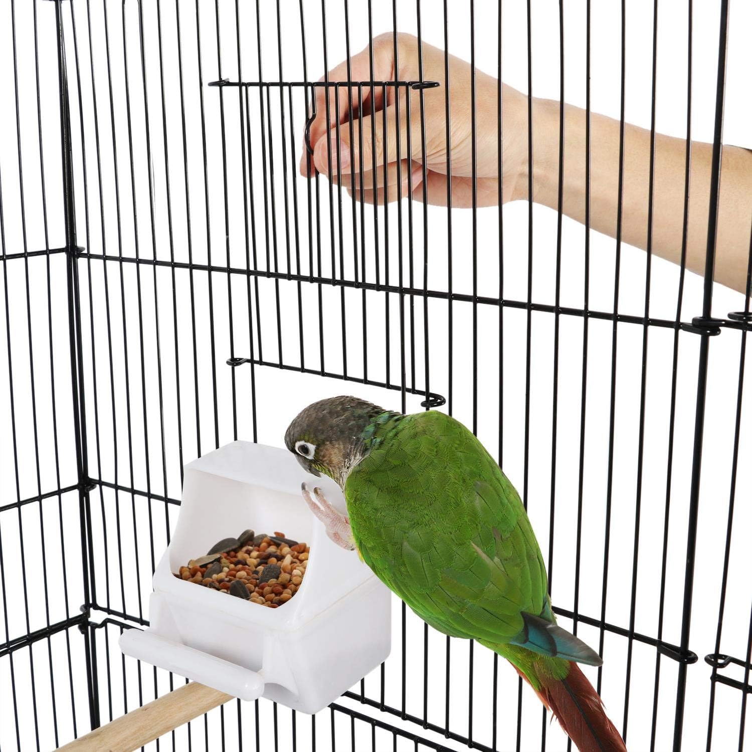 Thumbnail 5 de Yaheetech 104cm Metal Parrot Cage