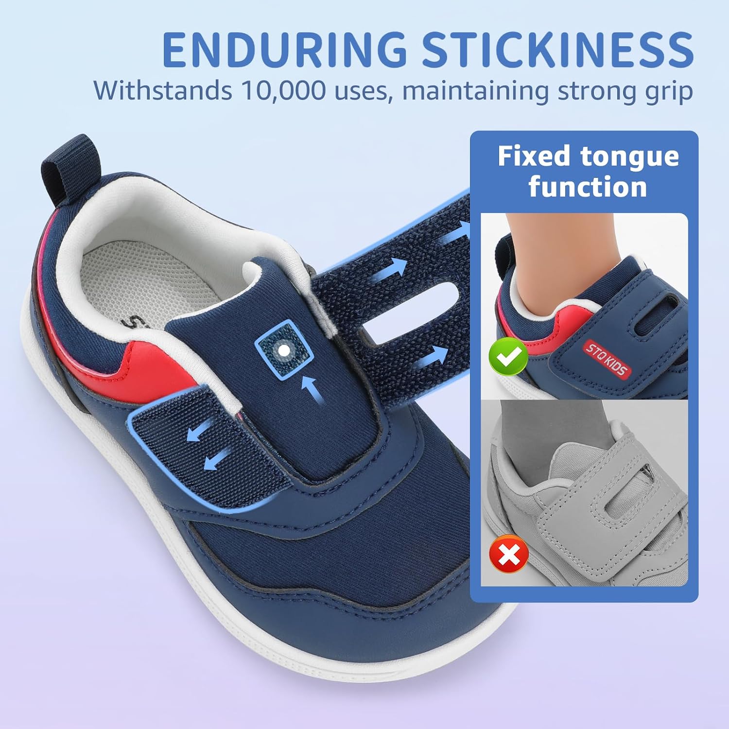 Detalle 2 de STQ Toddler Sneakers with Zero-Drop Sole