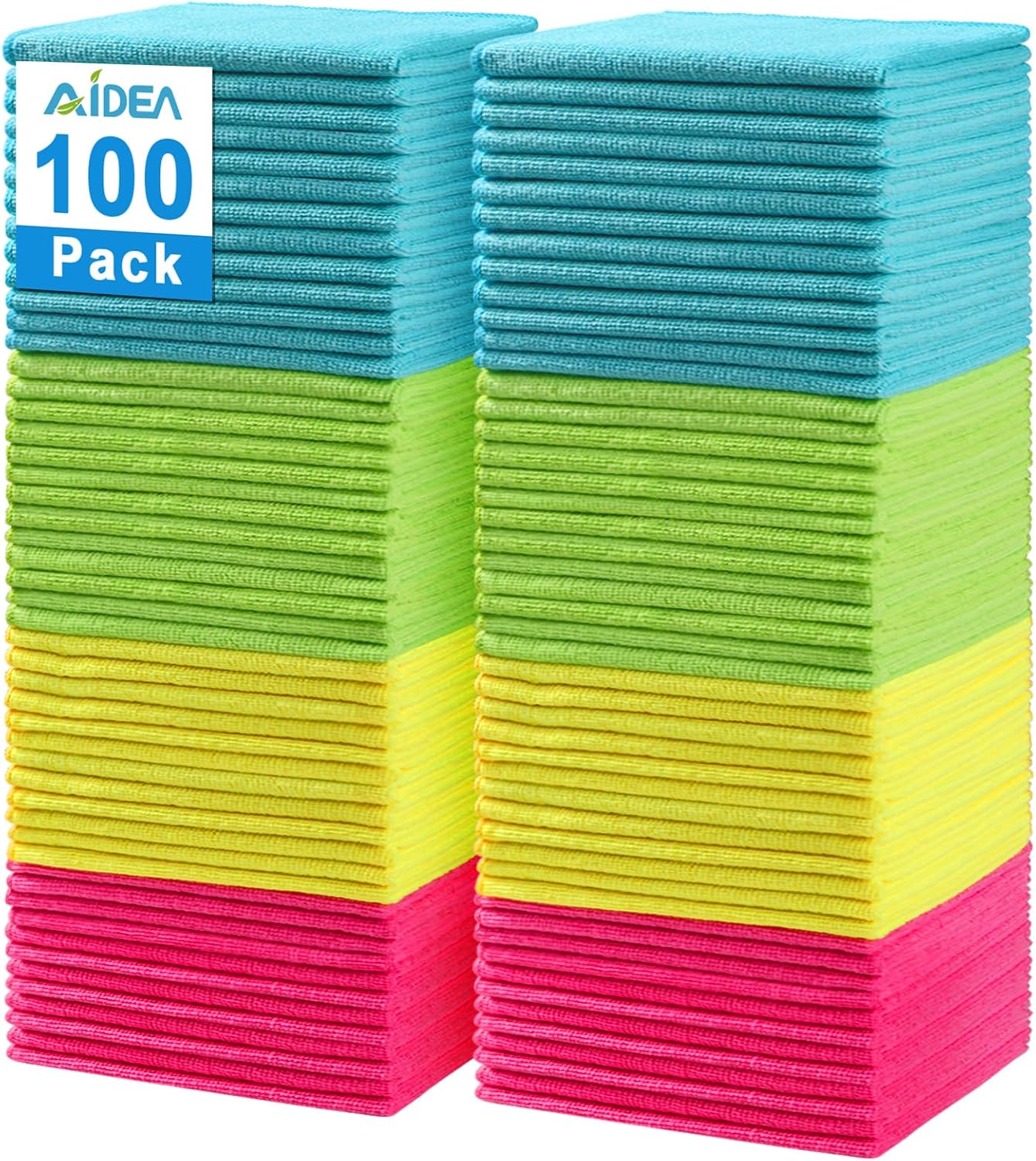 Detalle de AIDEA Microfibre Cloth 12 pack, 30 x 30 cm