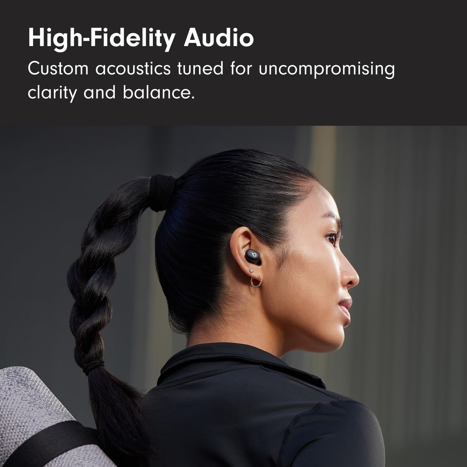 Detalle 2 de Beats Solo Buds Wireless Bluetooth Earbuds, Up to 18 Hours, Matte Black