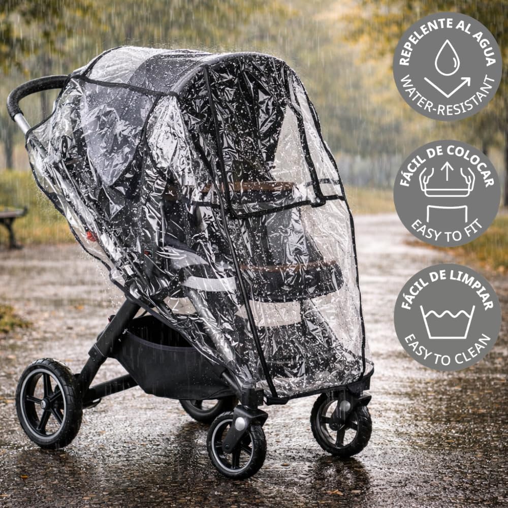 Detalle de Jane Habillage pluie pour poussette universel