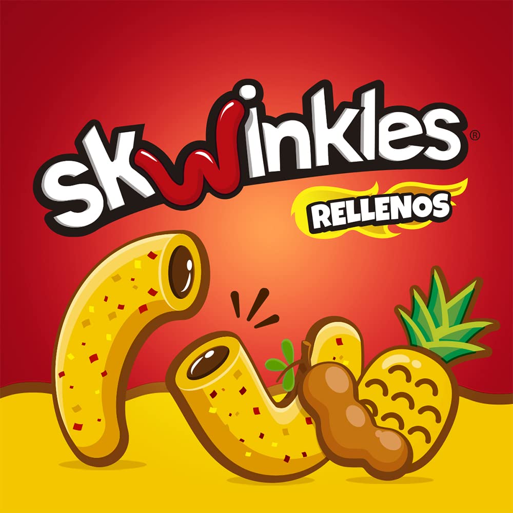 Thumbnail 6 de Lucas Skwinkles 10284692 Pineapple-Tamarind Filled Candy Strips, 12 Pieces