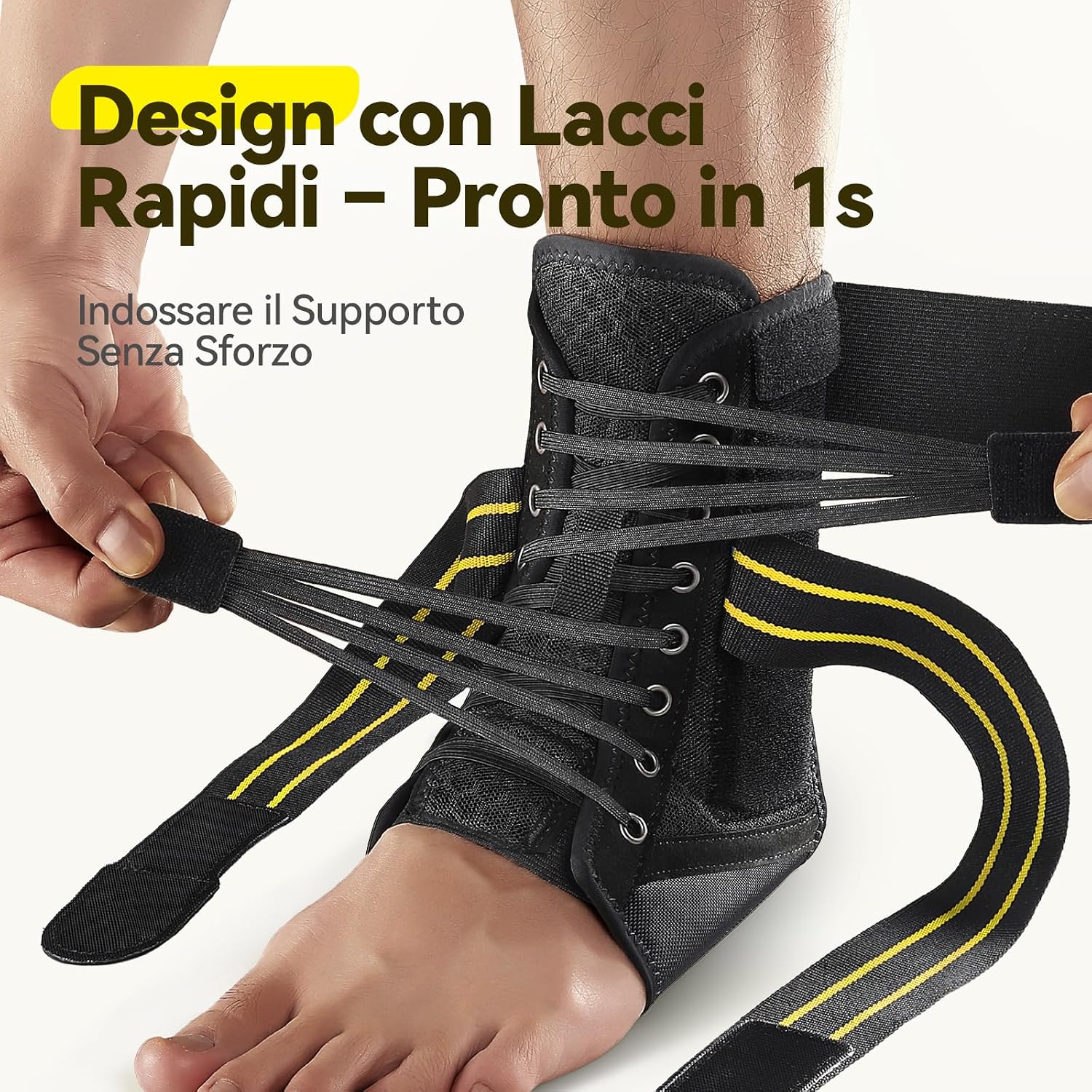 Detalle 2 de AGPTEK Tutore caviglia M