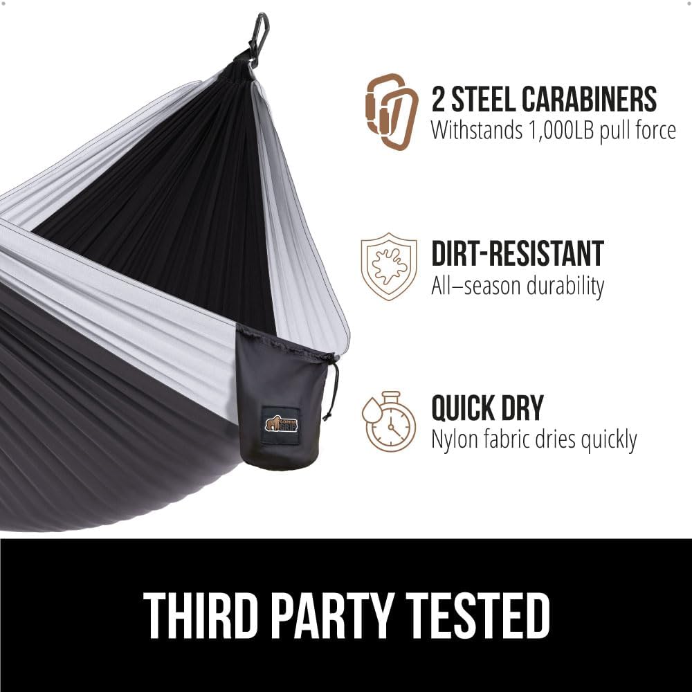 Thumbnail 4 de Gorilla Grip Camping Hammock 500 lb 🏕