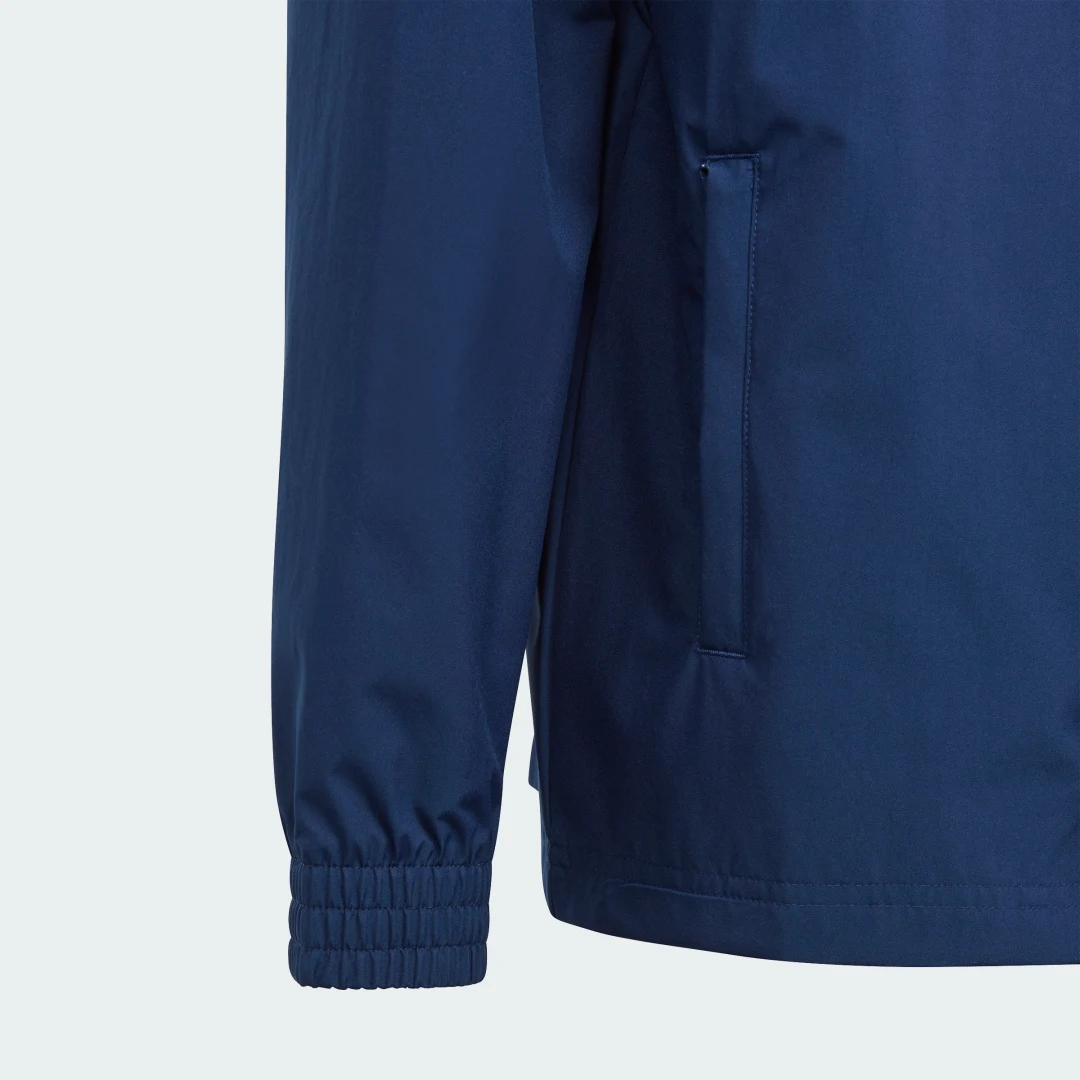 Detalle de Adidas Chaqueta Entrada 22 All-Weather – azul