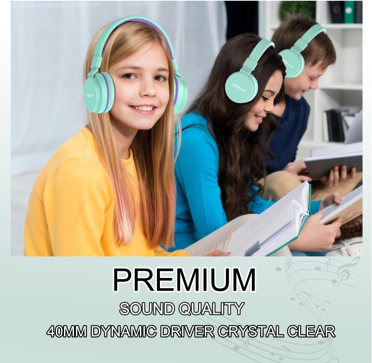 Thumbnail 5 de YoYotune Kids Bluetooth Headphones