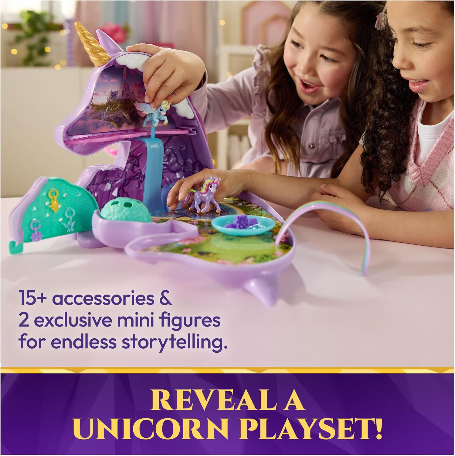 Detalle 1 de Unicorn Academy Wildstar Styling Head Playset, Multicoloured Plastic