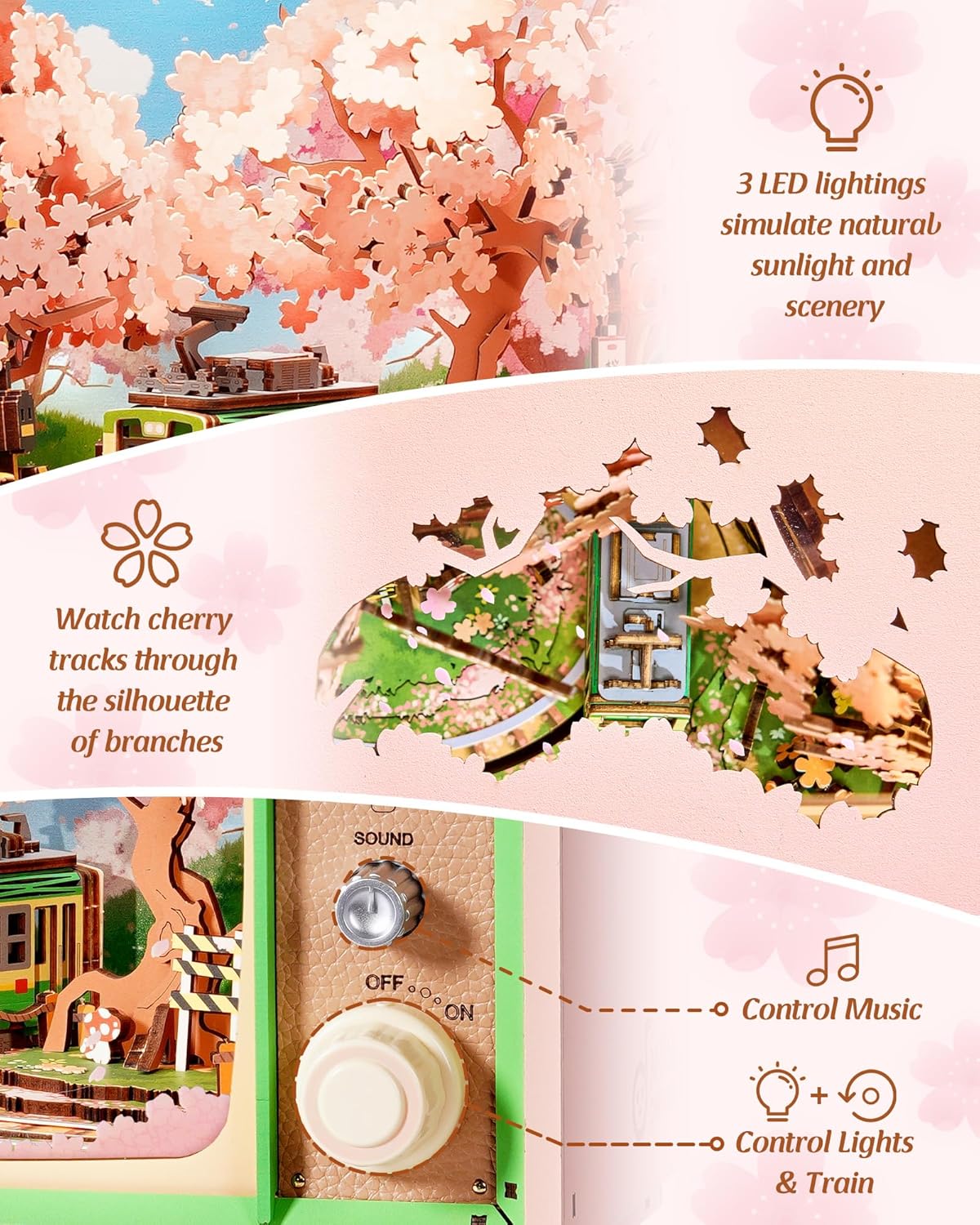 Thumbnail 1 de Rolife Viaggio da Sogno kit casa in miniatura carillon