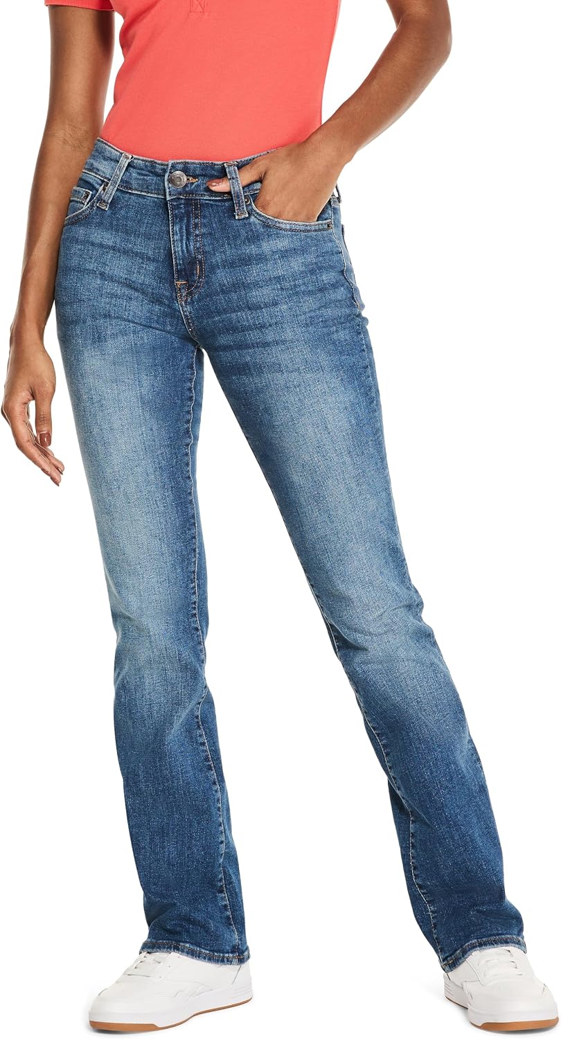 Detalle de AEROPOSTALE Aero Mid Rise Bootcut Jeans