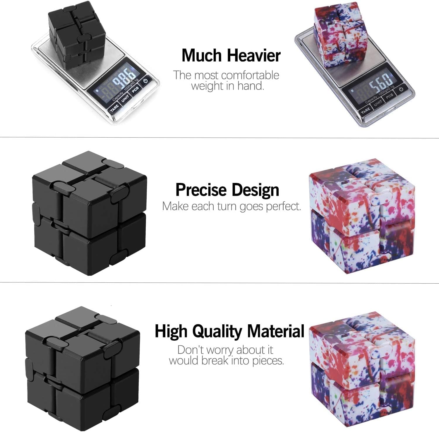 Thumbnail 5 de Funxim Infinity Cube fidget toy for stress relief