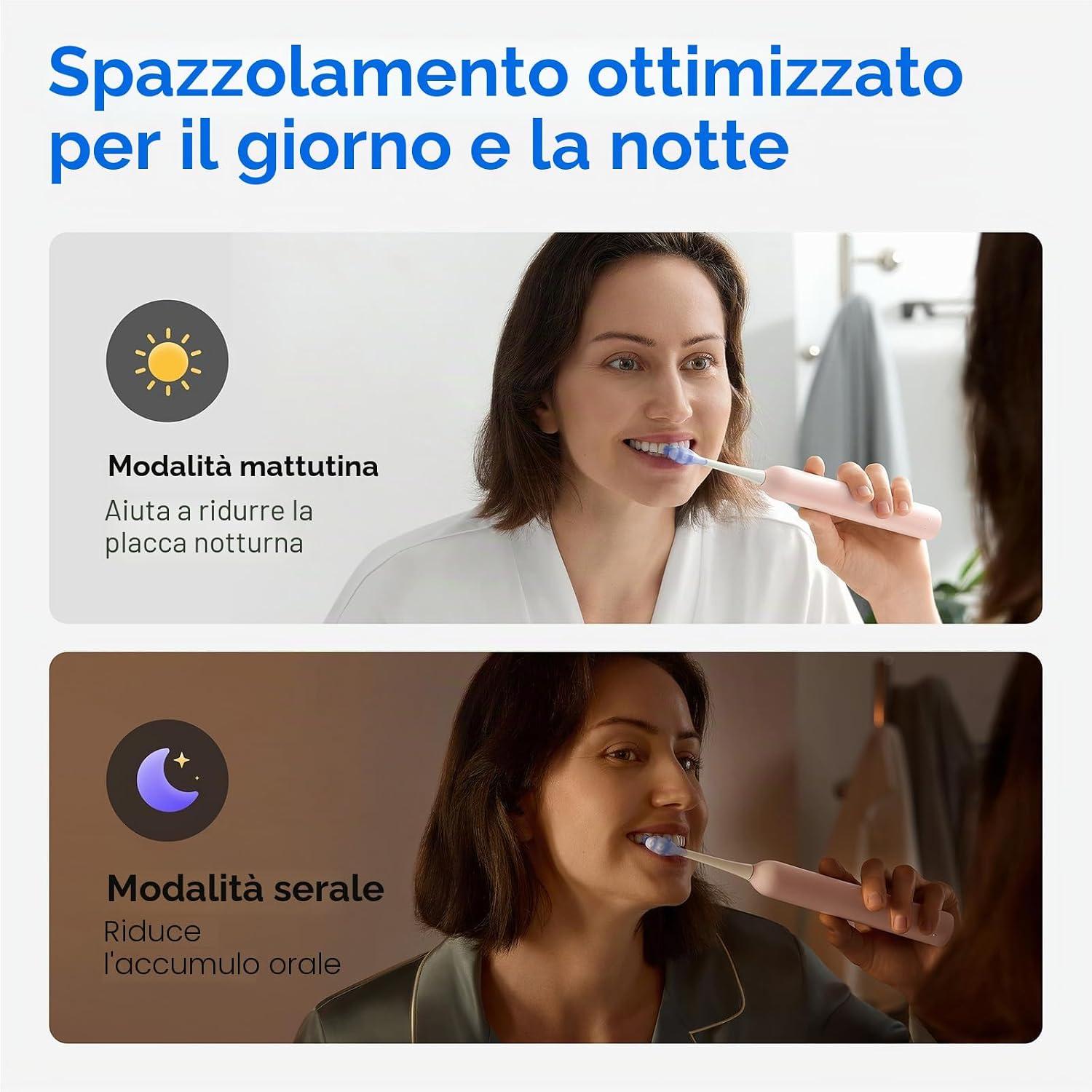 Thumbnail 2 de usmile Y20 PRO Spazzolino elettrico intelligente – 5 modalità, mappa 3D e batteria da 90 giorni