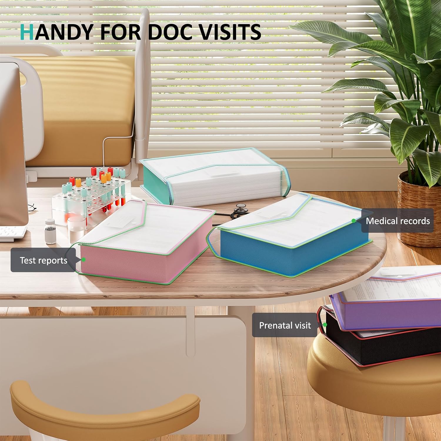 Thumbnail 5 de ThinkTex A4 Plastic File Folder 33cm