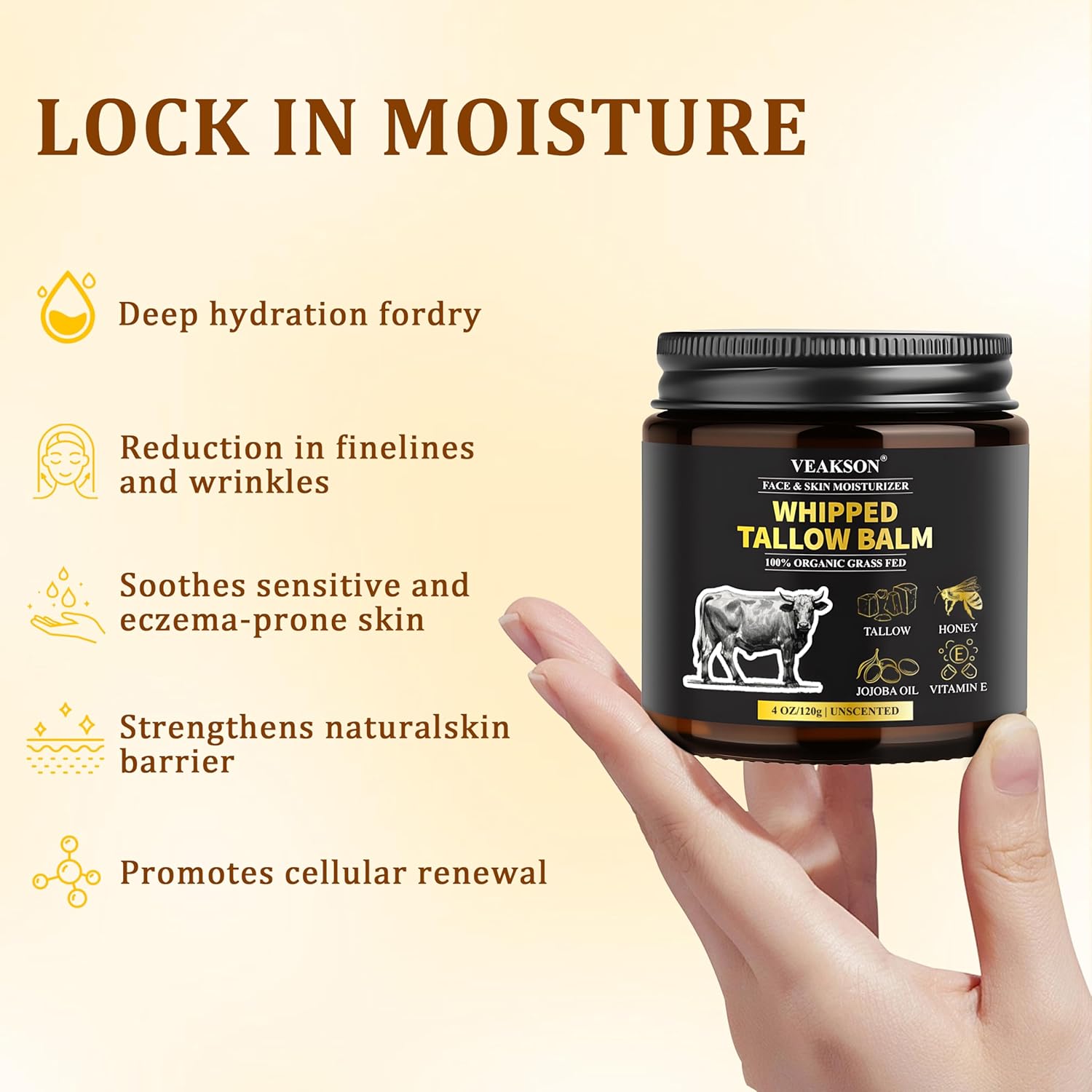 Detalle 2 de Whipped Beef Tallow Creme 120g