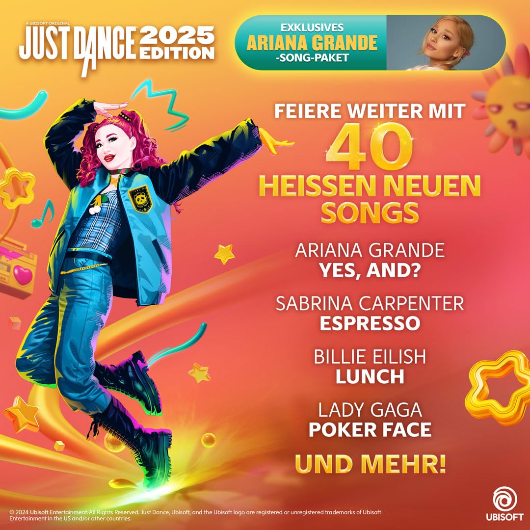 Detalle 2 de Just Dance 2025 Edition (Code in a Box) – Nintendo Switch