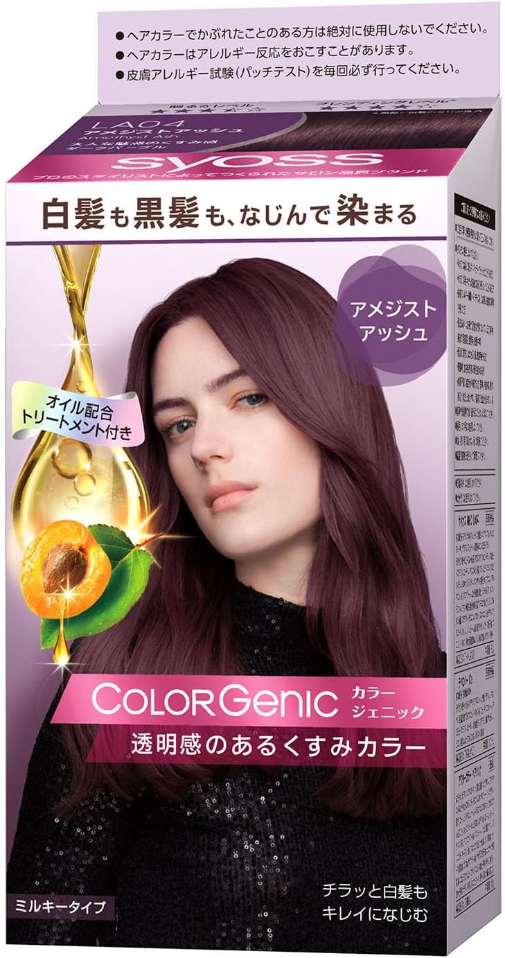 Detalle 2 de サイオス カラージェニック ミルキーヘアカラー P01 クリスタルピンク 2P+おまけ