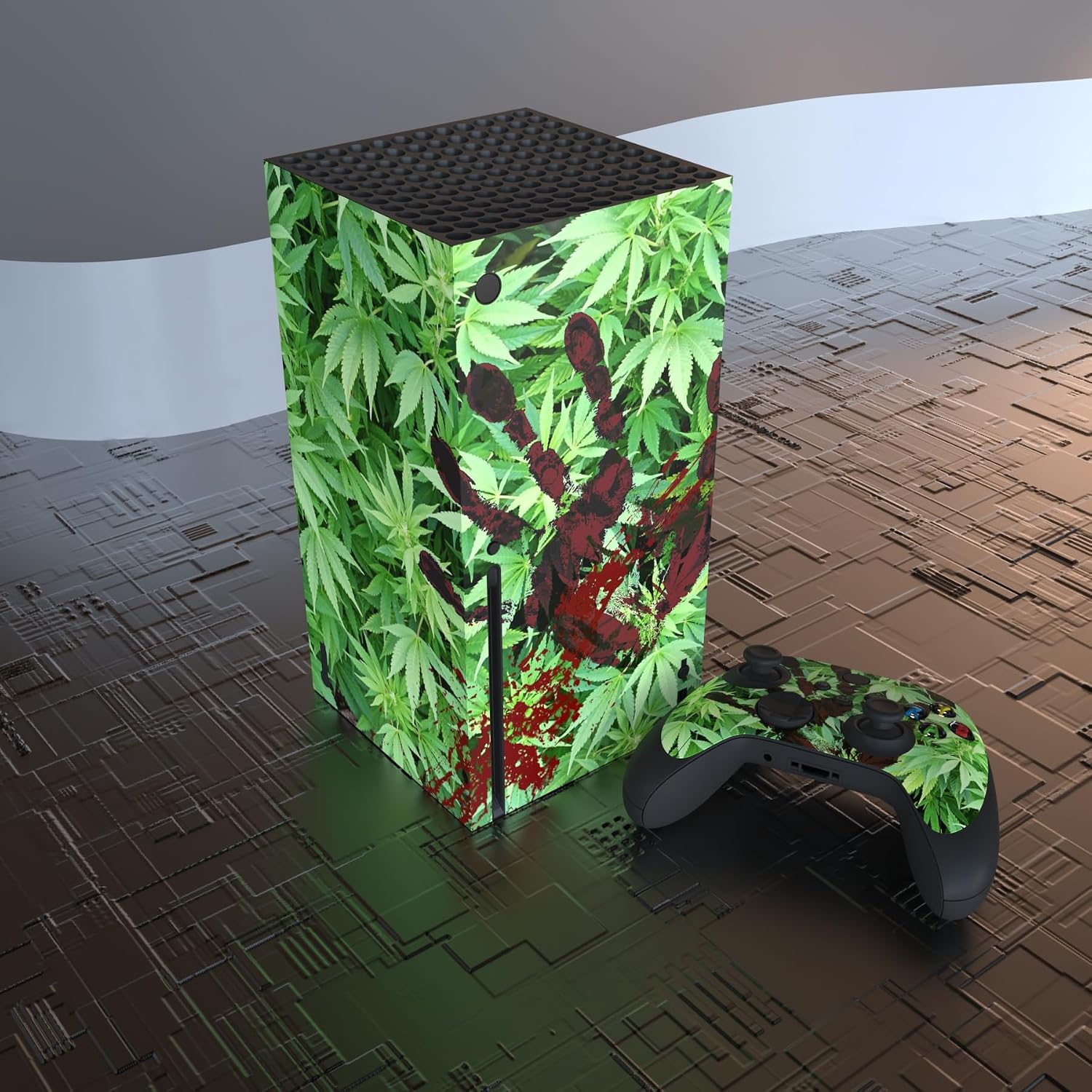 Detalle 2 de PlayVital Pegatina Xbox Series X 1 consola