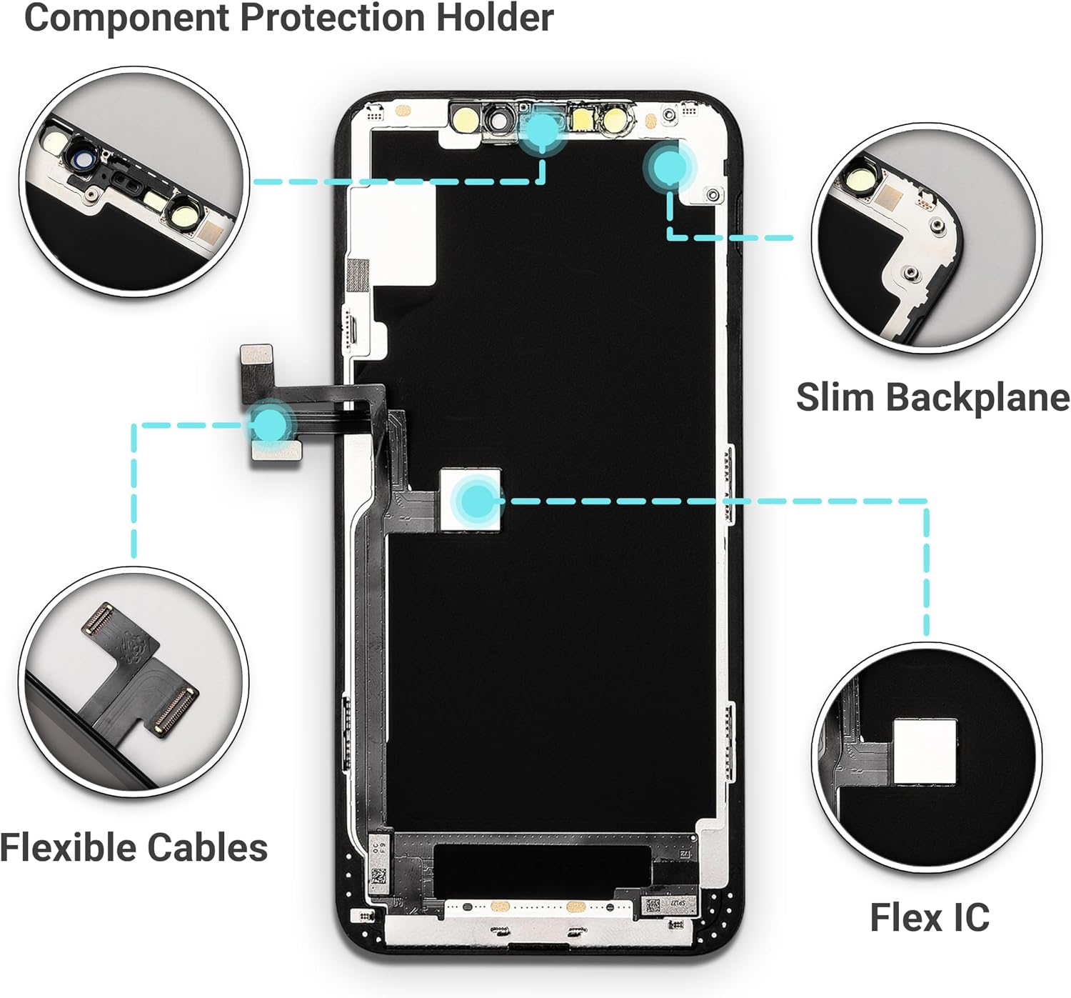 Thumbnail 6 de GOLDWANGWANG iPhone 11 Pro Max display 6,5