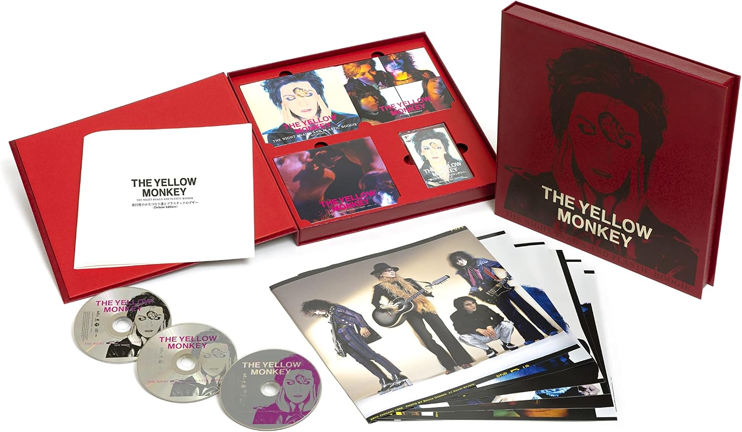Detalle 2 de THE YELLOW MONKEY『THE NIGHT SNAILS AND PLASTIC BOOGIE』Deluxe Edition CD2枚・DVD・復刻カセット
