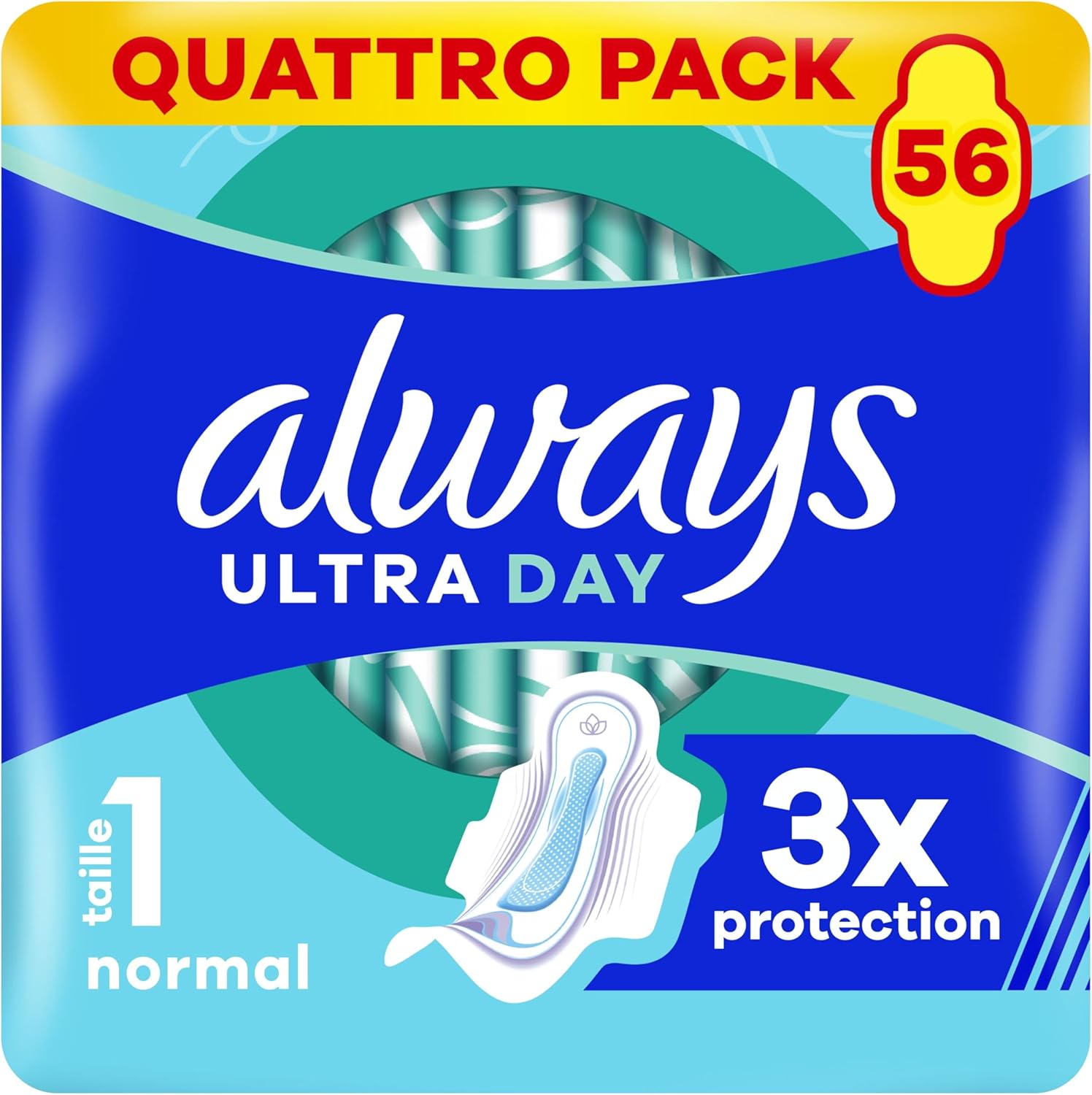 Thumbnail 6 de Always Ultra Secure Night with Wings T4 – Serviettes hygiéniques Ultra-fines, 36 unités