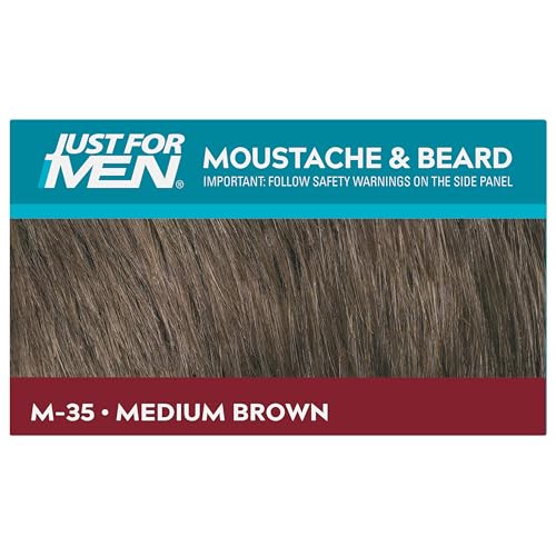 Thumbnail 10 de Just for Men Moustache & Beard Medium Brown Dye (M35)