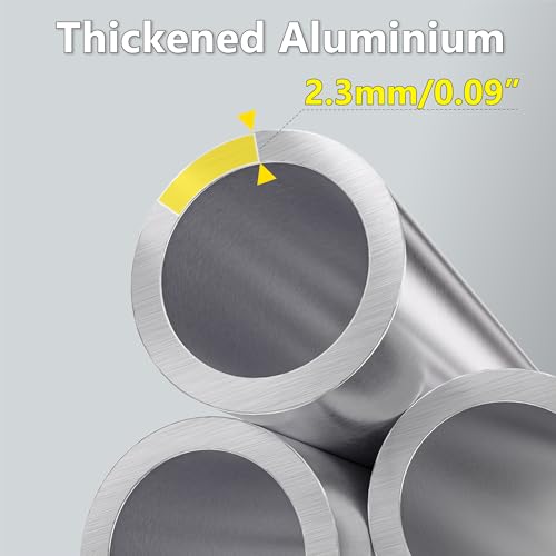 Thumbnail 2 de MYHMCT Telescopic Ladder 3.8M Aluminium Loft Ladder with Hooks
