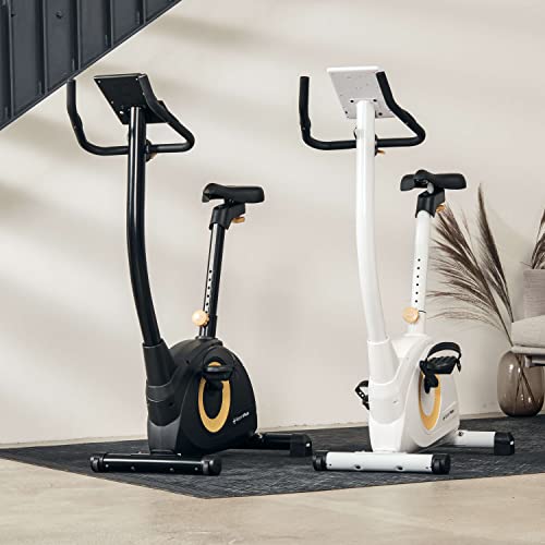 Detalle 2 de SportPlus Ergo-Heimtrainer SP-HT-9510-W-iE: bicicleta estática compacta con 24 niveles de resistencia y conexión Kinomap