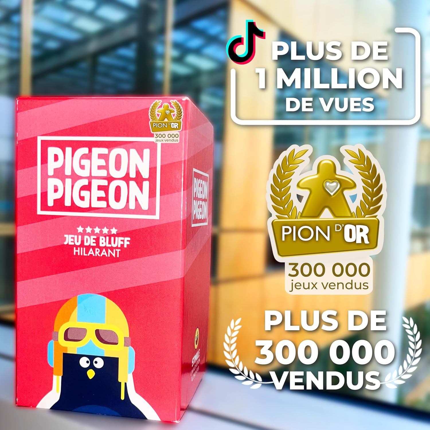 Detalle 2 de ATM Gaming Pigeon Pigeon – jeu de société 🎲