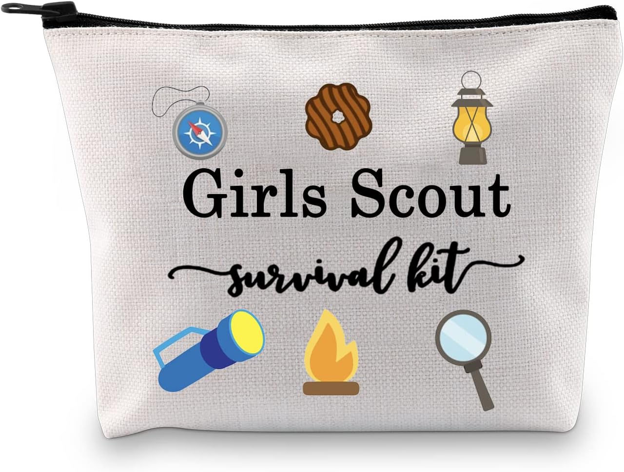 Detalle de Scout Leader Gift: Girls Scout Survival Kit Funny Zipper Pouch EU