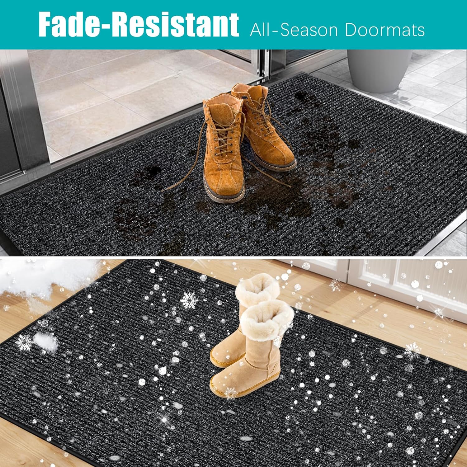 Detalle de Azadx 3'x4' Heavy Duty Front Door Mat