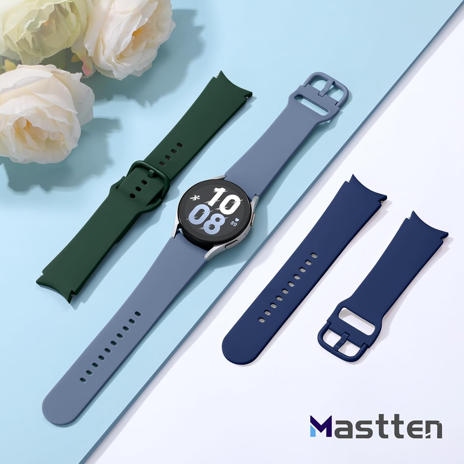 Thumbnail 6 de Mastten Compatible Galaxy Watch Strap 44mm Indigo