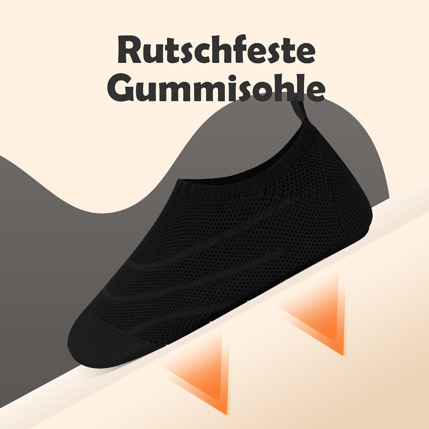 Detalle 2 de Kyopp Hausschuhe Kinder Rutschfest