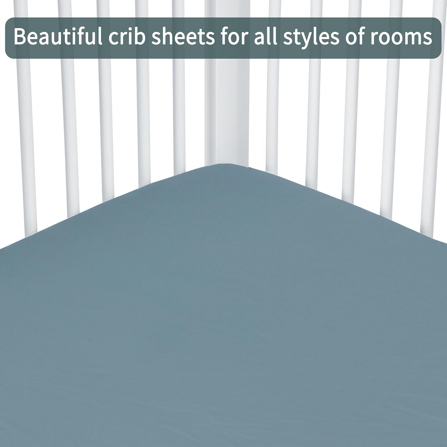Detalle 1 de GUNTAIL Fitted Crib Sheets, 2-Pack
