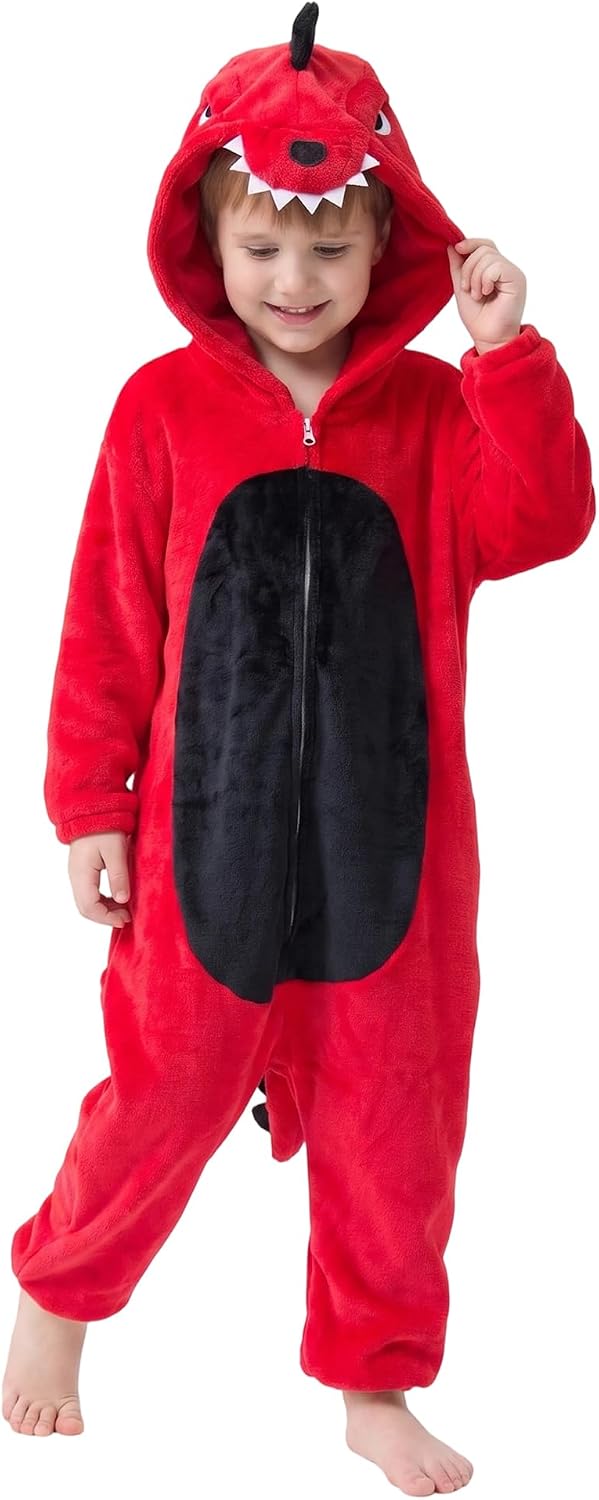 Detalle de Solvienne Kids' Plush Onesie Costume