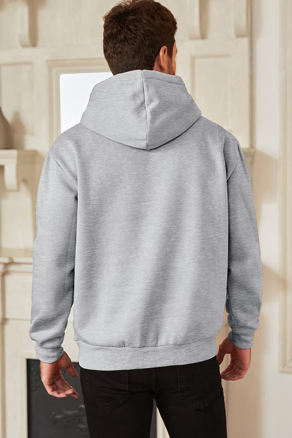Detalle 2 de JMIERR Mens Casual Cotton Hoodie 1-Pack