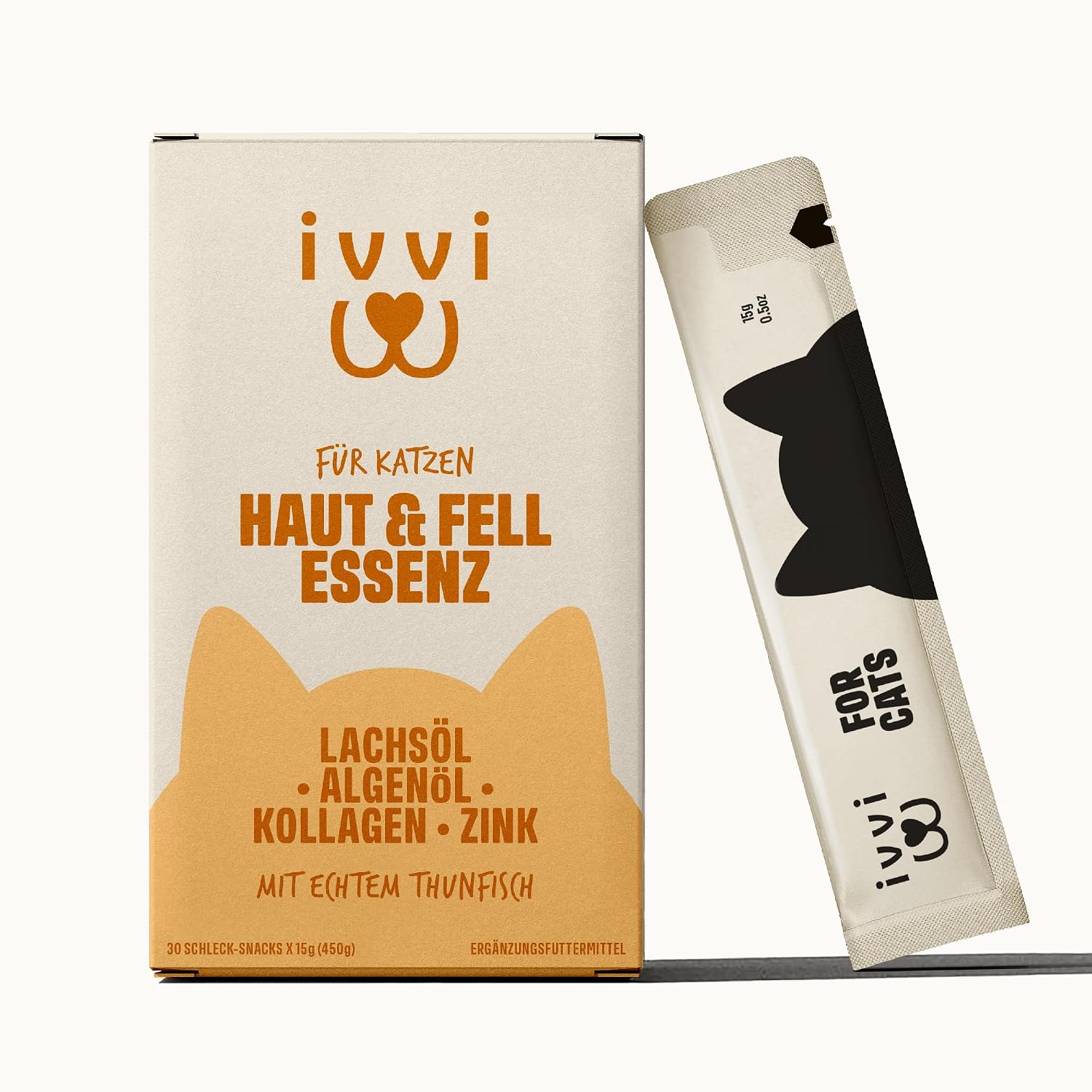 Detalle de ivvi Haut & Fell Essenz 30×15 g 🐱