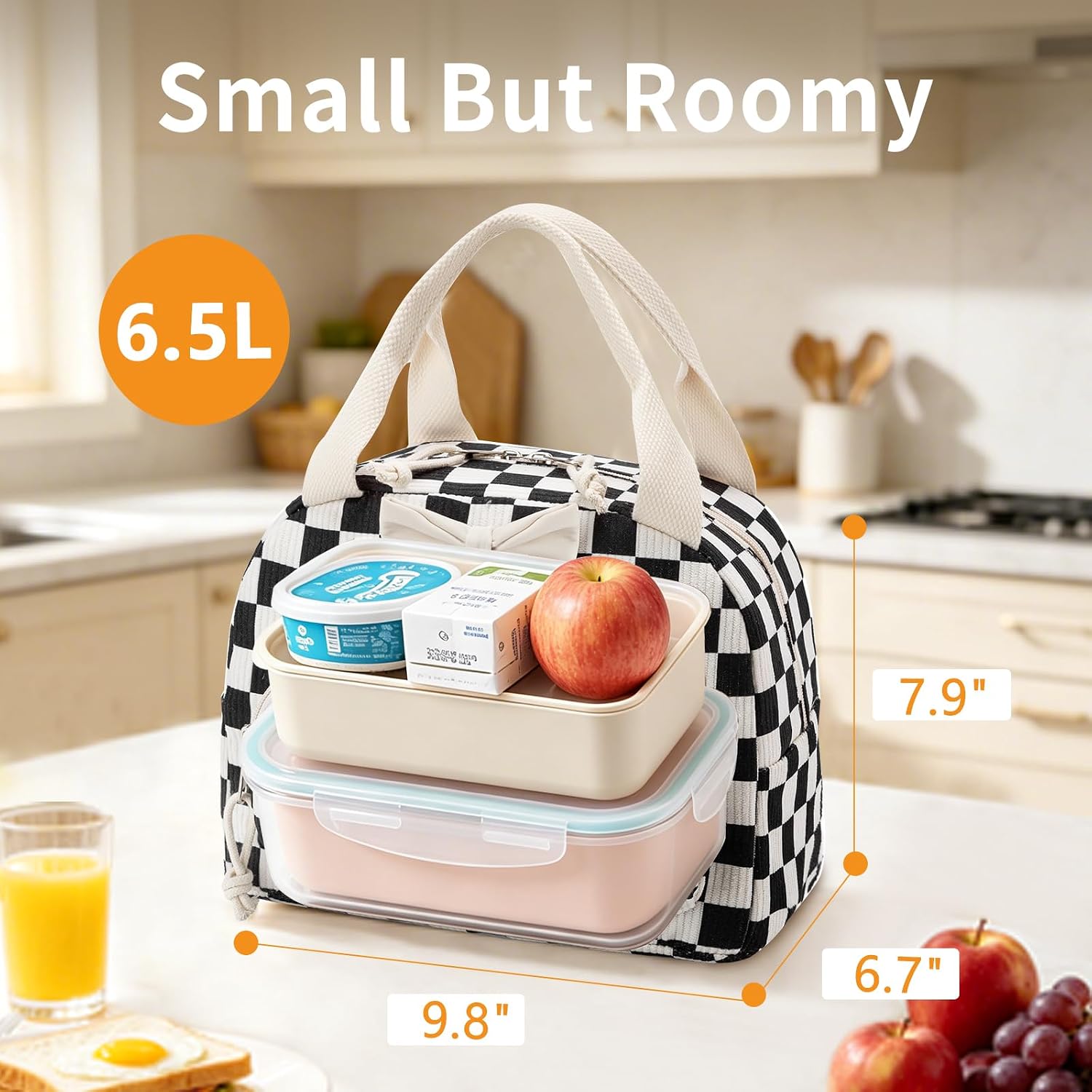 Detalle de GASSDA Insulated Lunch Bag, Corduroy
